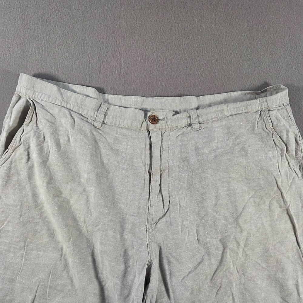 Patagonia Shorts Mens 40 Grey Hemp Organic Cotton Back Step Lightweight 9" - Picture 3 of 6